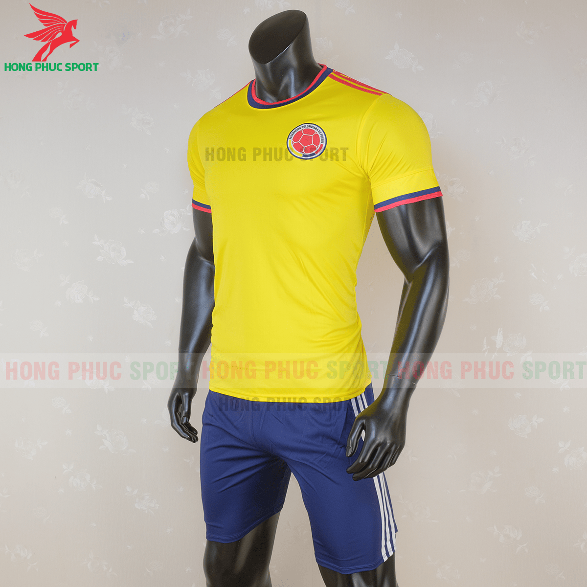Áo đấu tuyển Colombia 2020 sân nhà (trái)