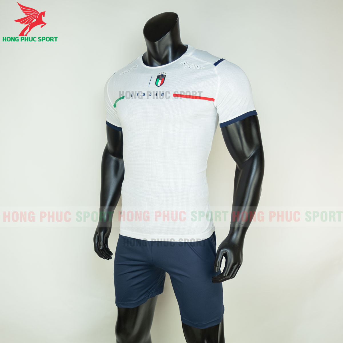 Áo đấu tuyển Italia Euro 2021 sân khách (trái)
