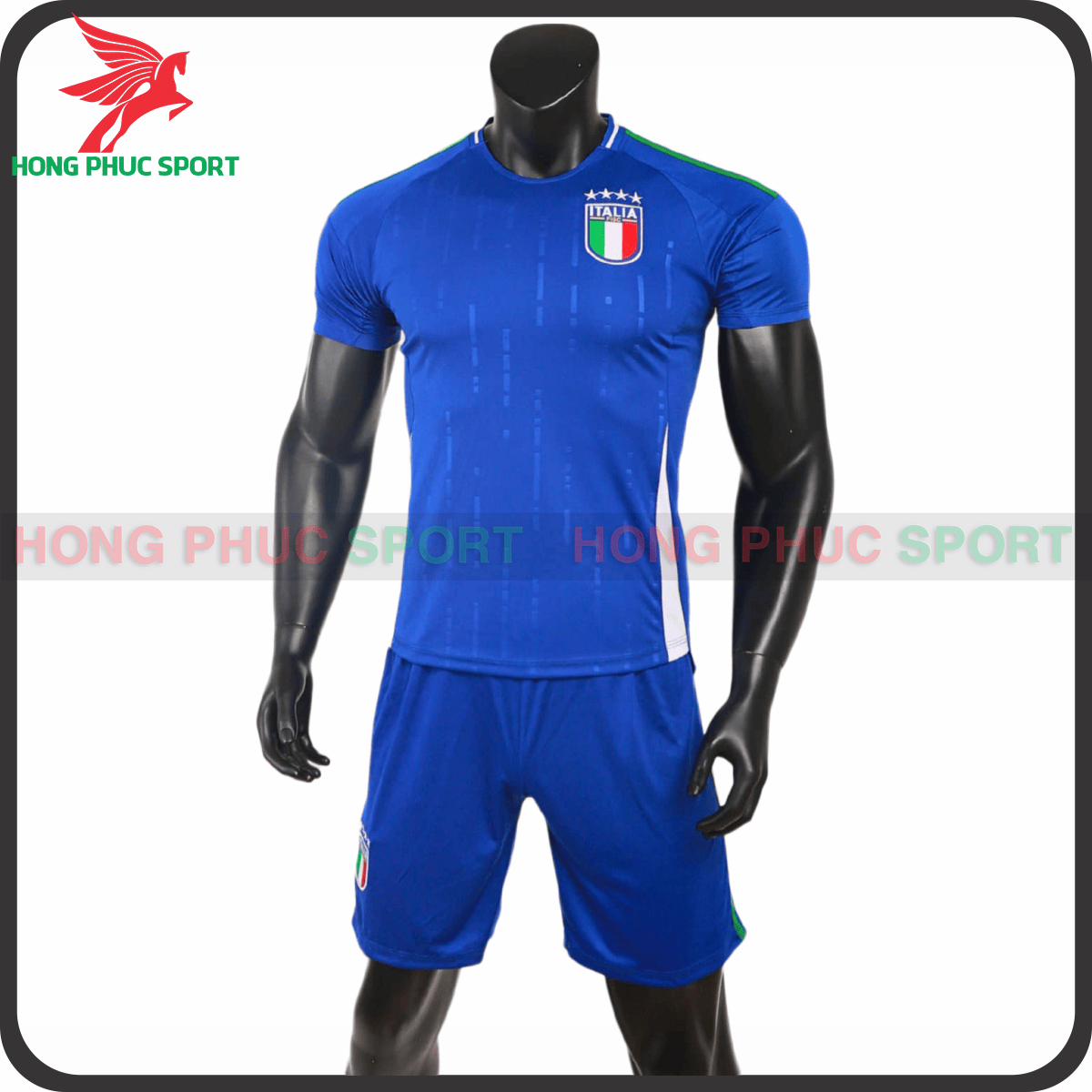 Bộ Quần Áo Bóng Đá Tuyển ITALIA EURO 2024 SÂN NHÀ - Thun Lạnh Cao Cấp