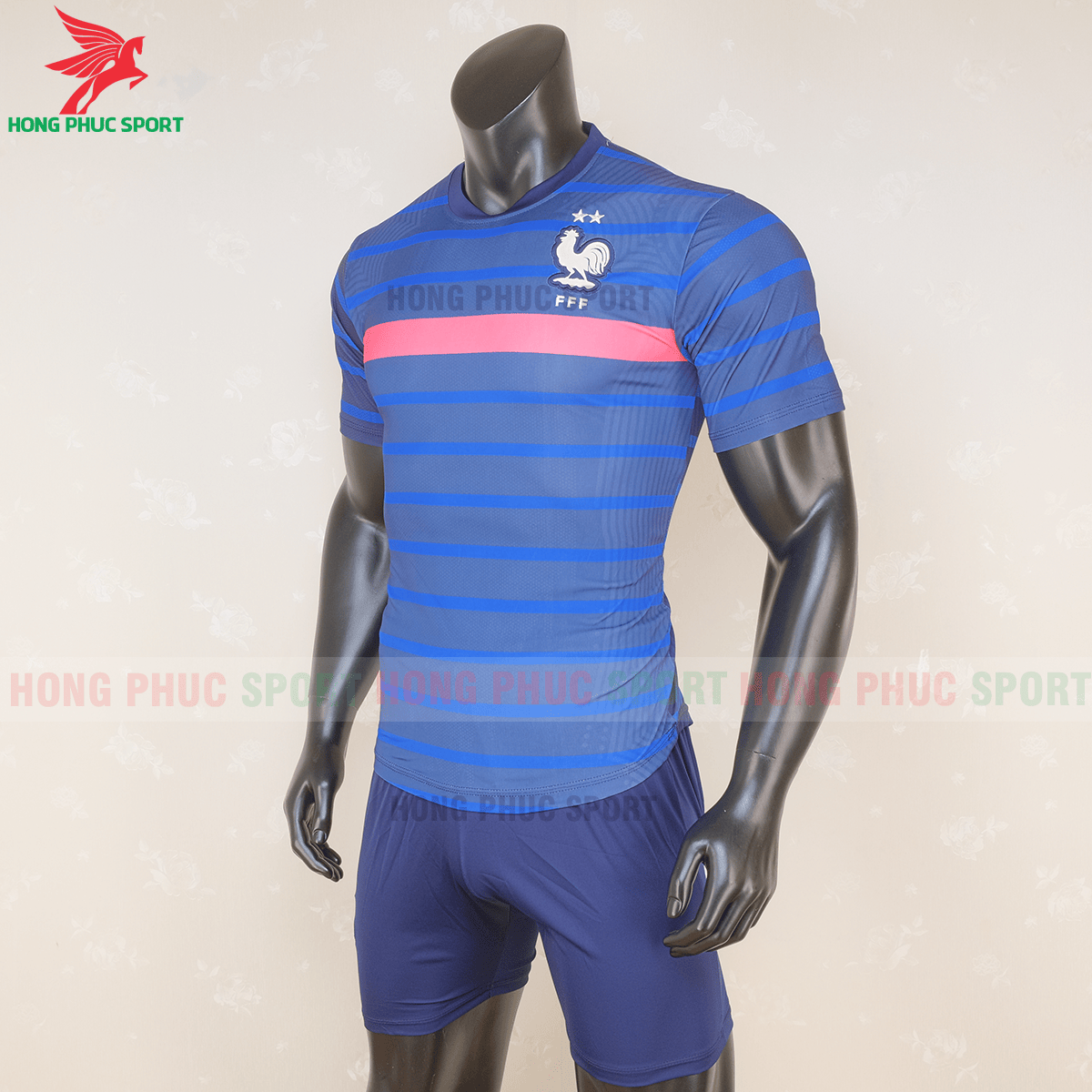 Áo đấu tuyển Pháp 2020 sân nhà (trái)