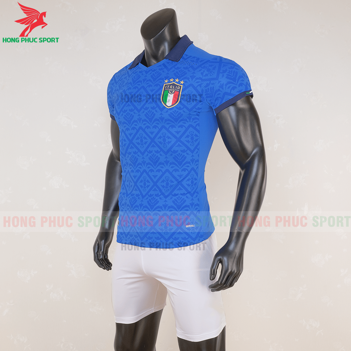 Áo đấu tuyển Italia 2020 sân nhà (trái)