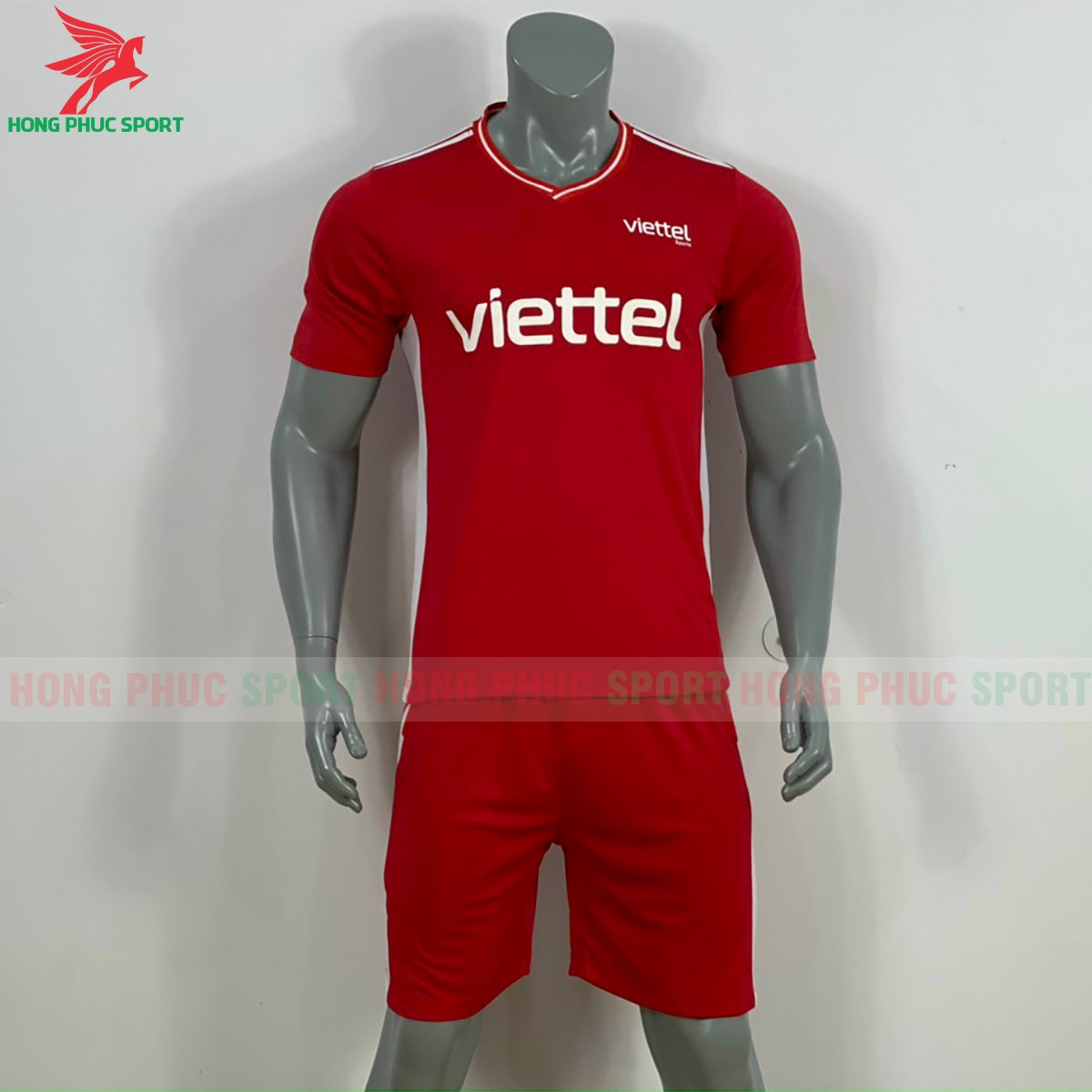 BỘ QUẦN ÁO ĐẤU CLB VIETTEL 2021 SÂN NHÀ - THUN LẠNH CAO CẤP