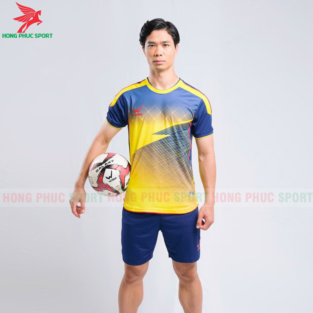 BỘ QUẦN ÁO ĐẤU KHÔNG LOGO WIKA CP10 HỒNG - VẢI THUN WIKAROTEX