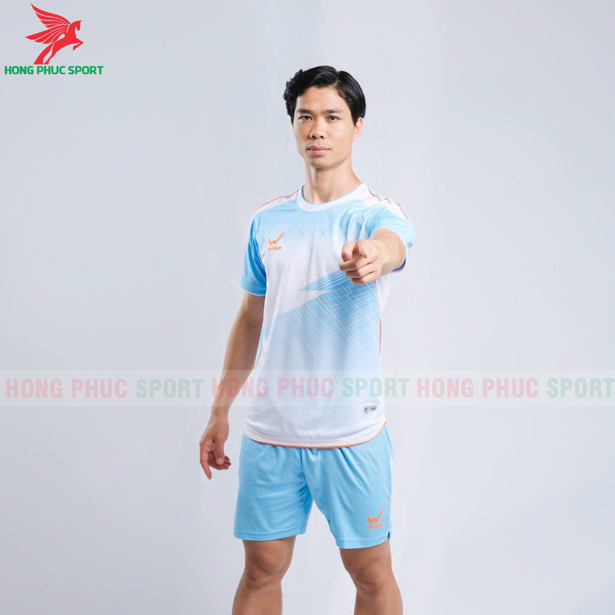BỘ QUẦN ÁO ĐẤU KHÔNG LOGO WIKA CP10 TRẮNG - VẢI THUN WIKAROTEX