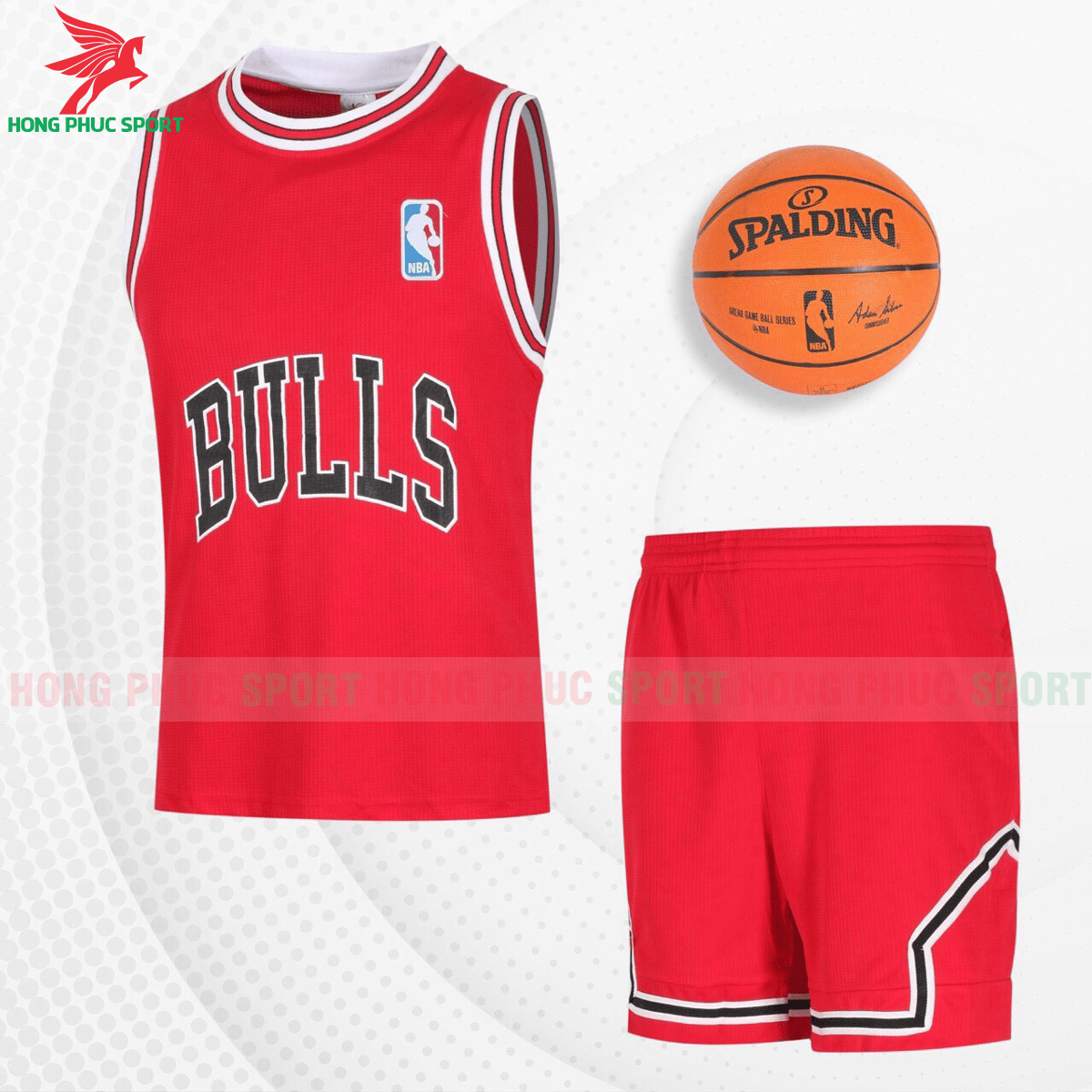 Quần áo bóng rổ Bulls 2021 màu đỏ
