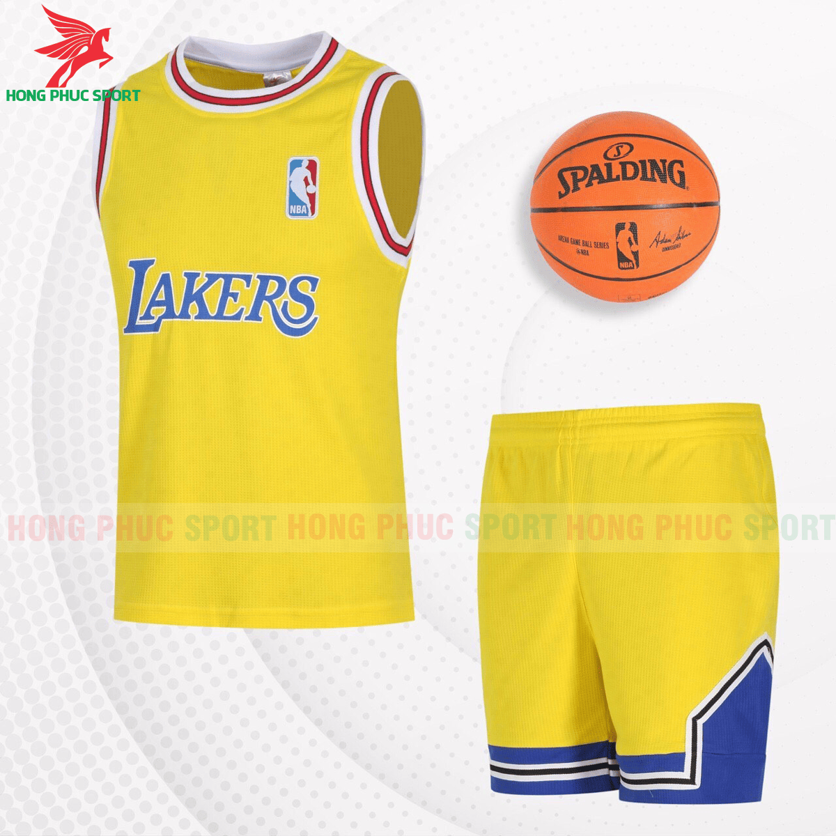 Quần áo bóng rổ Lakers 2021 màu vàng
