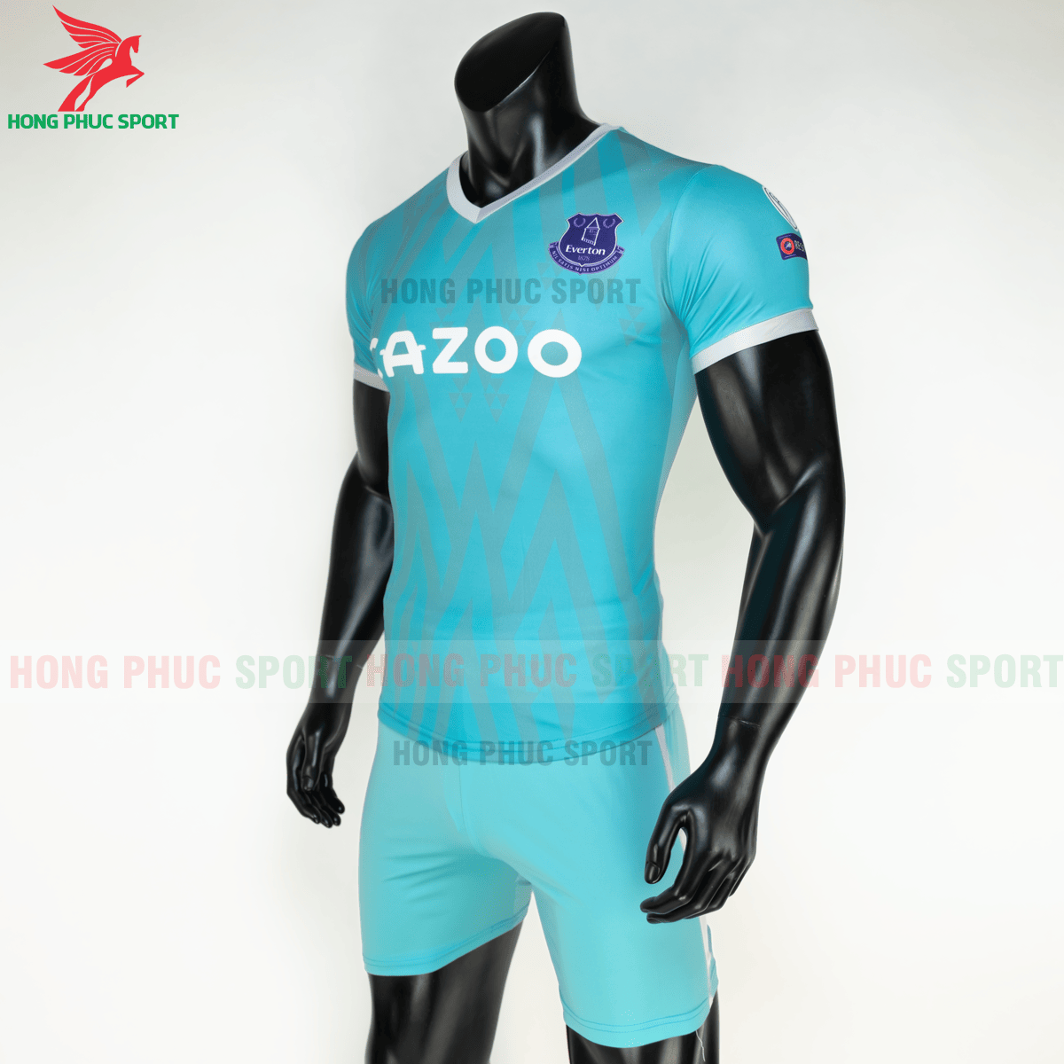 Áo bóng đá Everton 2020 2021 phiên bản fan (trái)