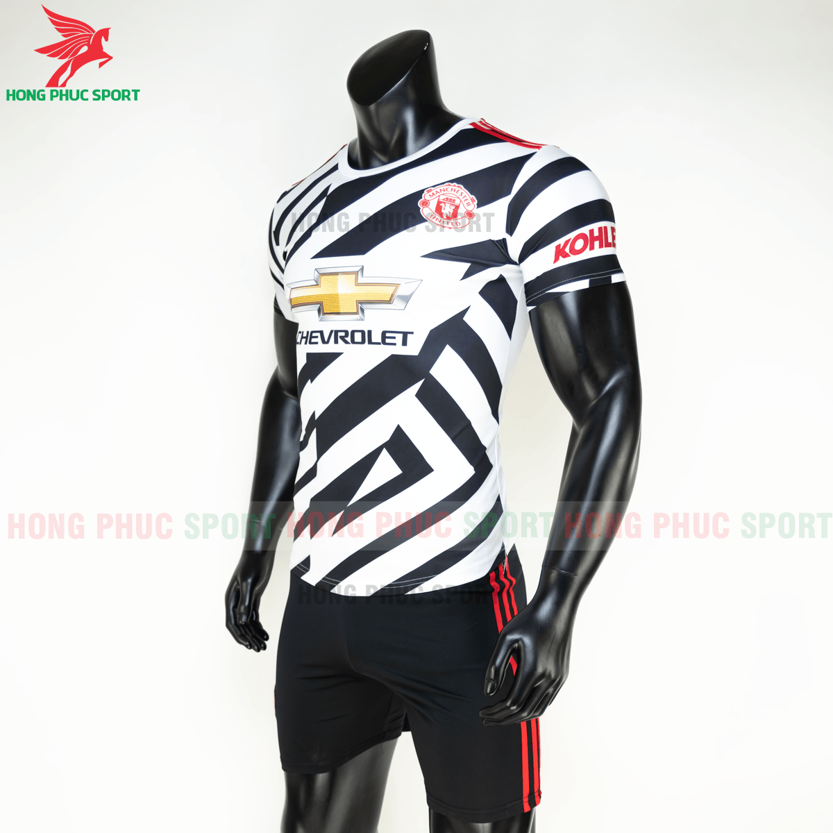 Áo bóng đá Manchester United 2020 2021 mẫu thứ 3 mẫu 2 (trái)