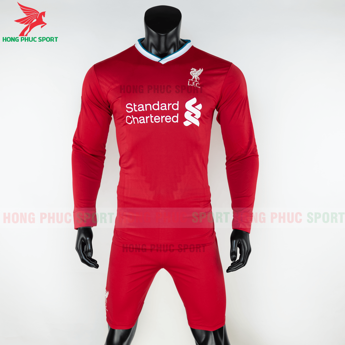 Áo đấu dài tay Liverpool 2020 2021 sân nhà (trước)