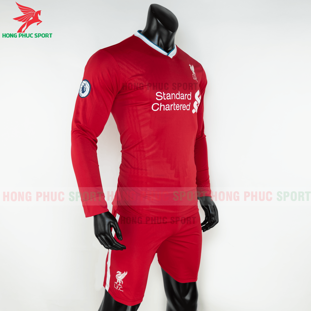 BỘ QUẦN ÁO ĐẤU DÀI TAY LIVERPOOL 2020 2021 SÂN NHÀ - THUN LẠNH CAO CẤP