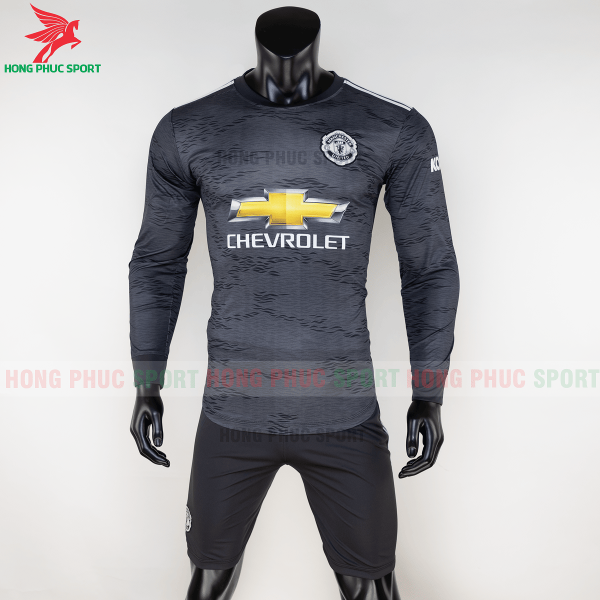Áo đấu dài tay Manchester United 2020 2021 sân khách (trước)