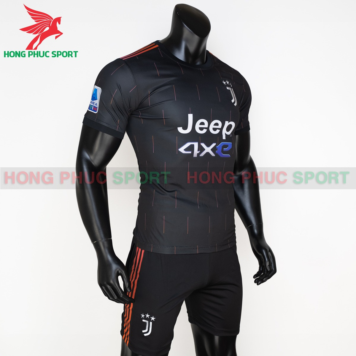 BỘ QUẦN ÁO ĐẤU JUVENTUS 2021 2022 SÂN KHÁCH – THUN LẠNH CAO CẤP