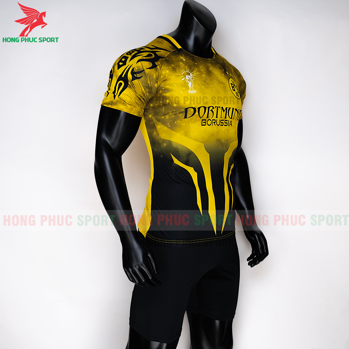 BỘ QUẦN ÁO BÓNG ĐÁ DORTMUND 2020 2021 PHIÊN BẢN FAN 4