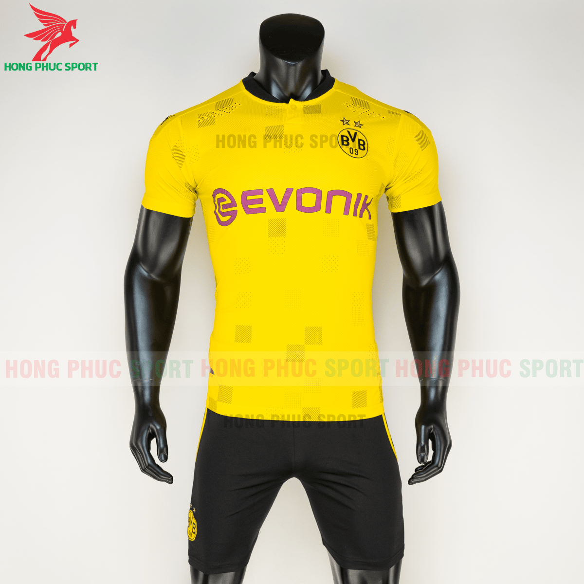Áo đá banh Dortmund đấu cup 2020 2021 sân nhà (trước)