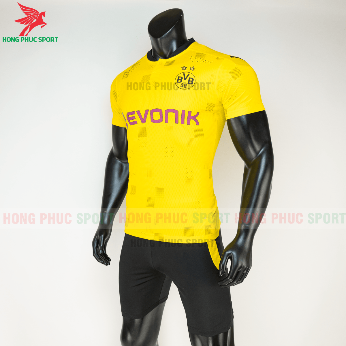 Áo đá banh Dortmund đấu cup 2020 2021 sân nhà (trái)