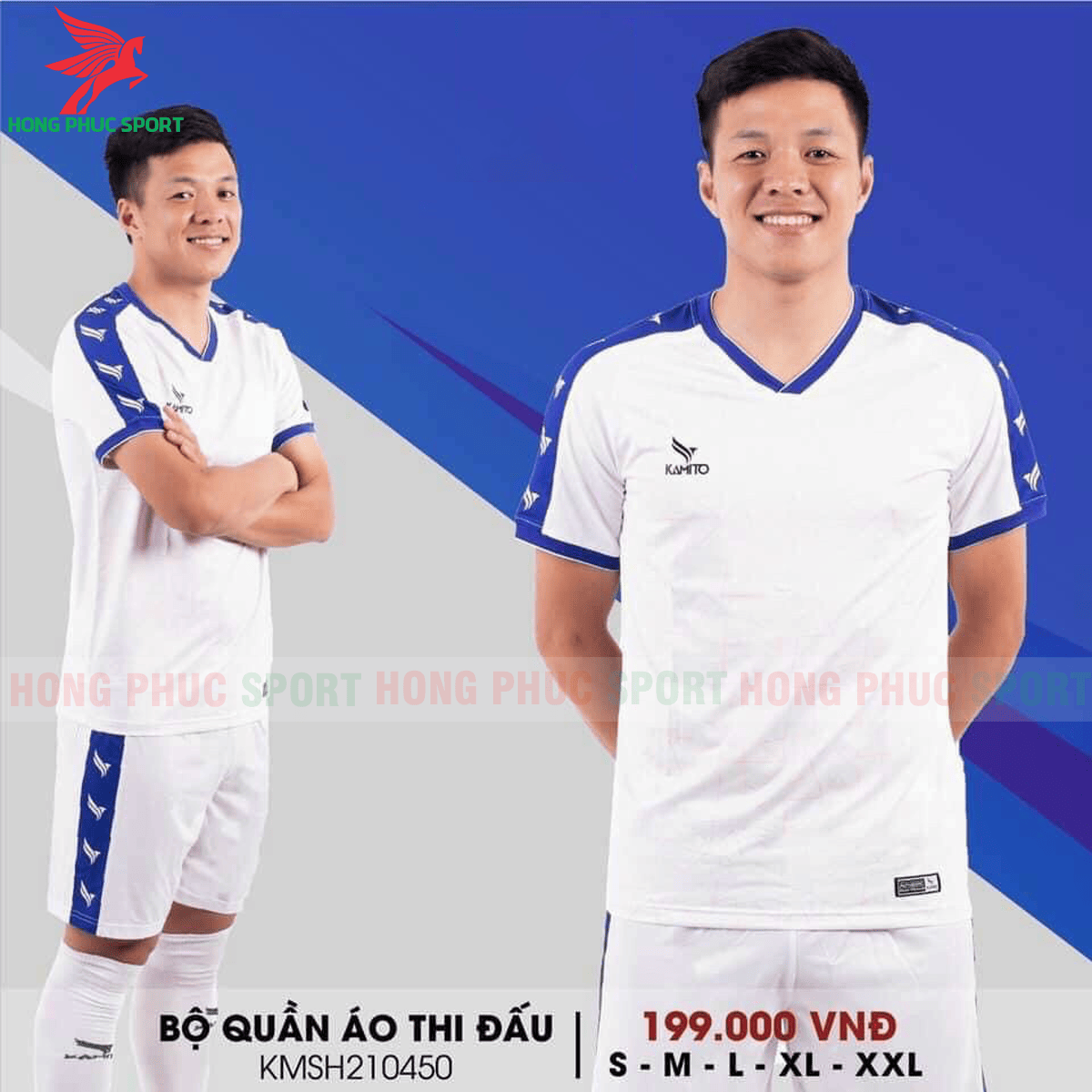 BỘ QUẦN ÁO ĐẤU KHÔNG LOGO KAMITO KMSH210450 – HÀNG VIỆT NAM