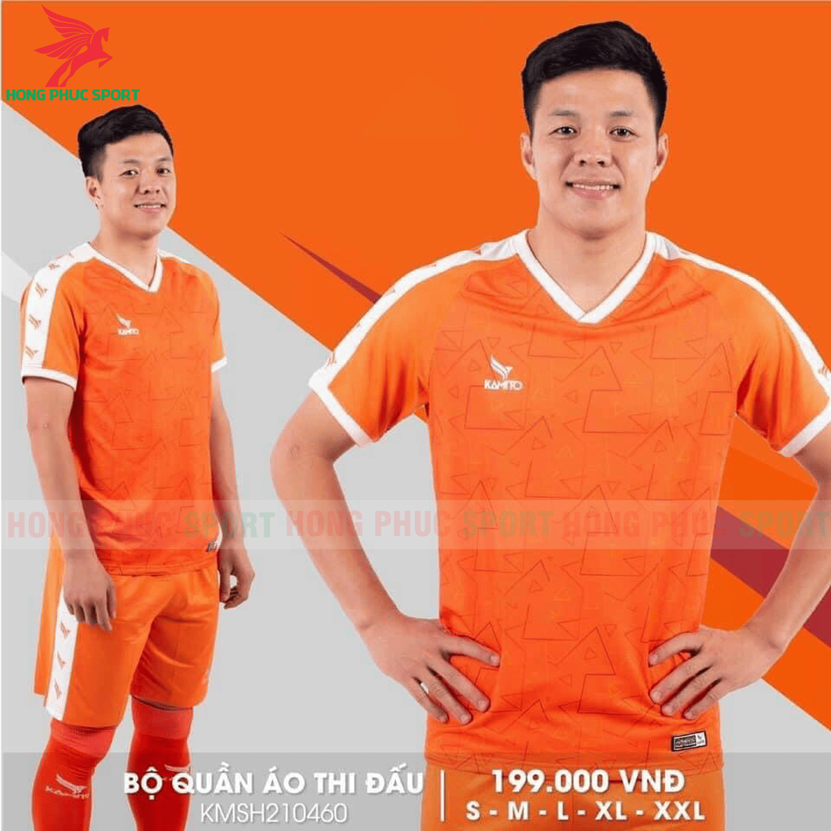BỘ QUẦN ÁO ĐẤU KHÔNG LOGO KAMITO KMSH210460 – HÀNG VIỆT NAM