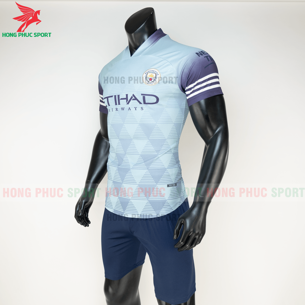 Áo đá banh Manchester City 2020 2021 phiên bản fan (trái)