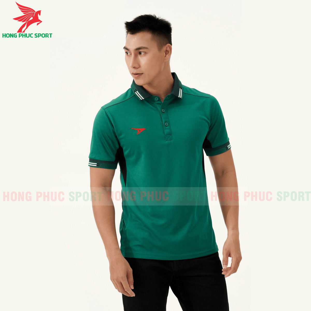 ÁO DI CHUYỂN POLO BEYONO POWER 2021 MÀU XANH LÁ