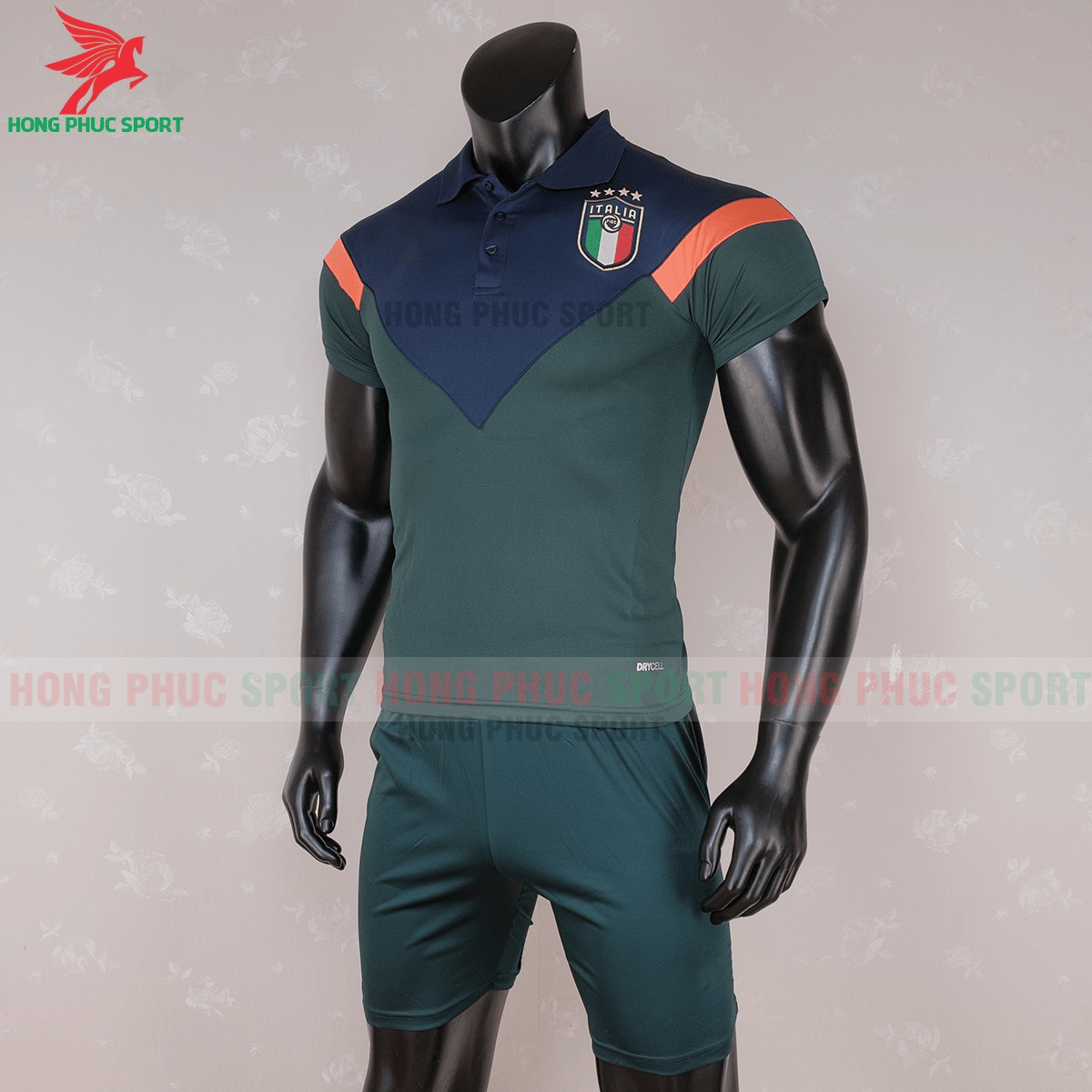 Áo Polo tuyển Italia 2020 (trái)