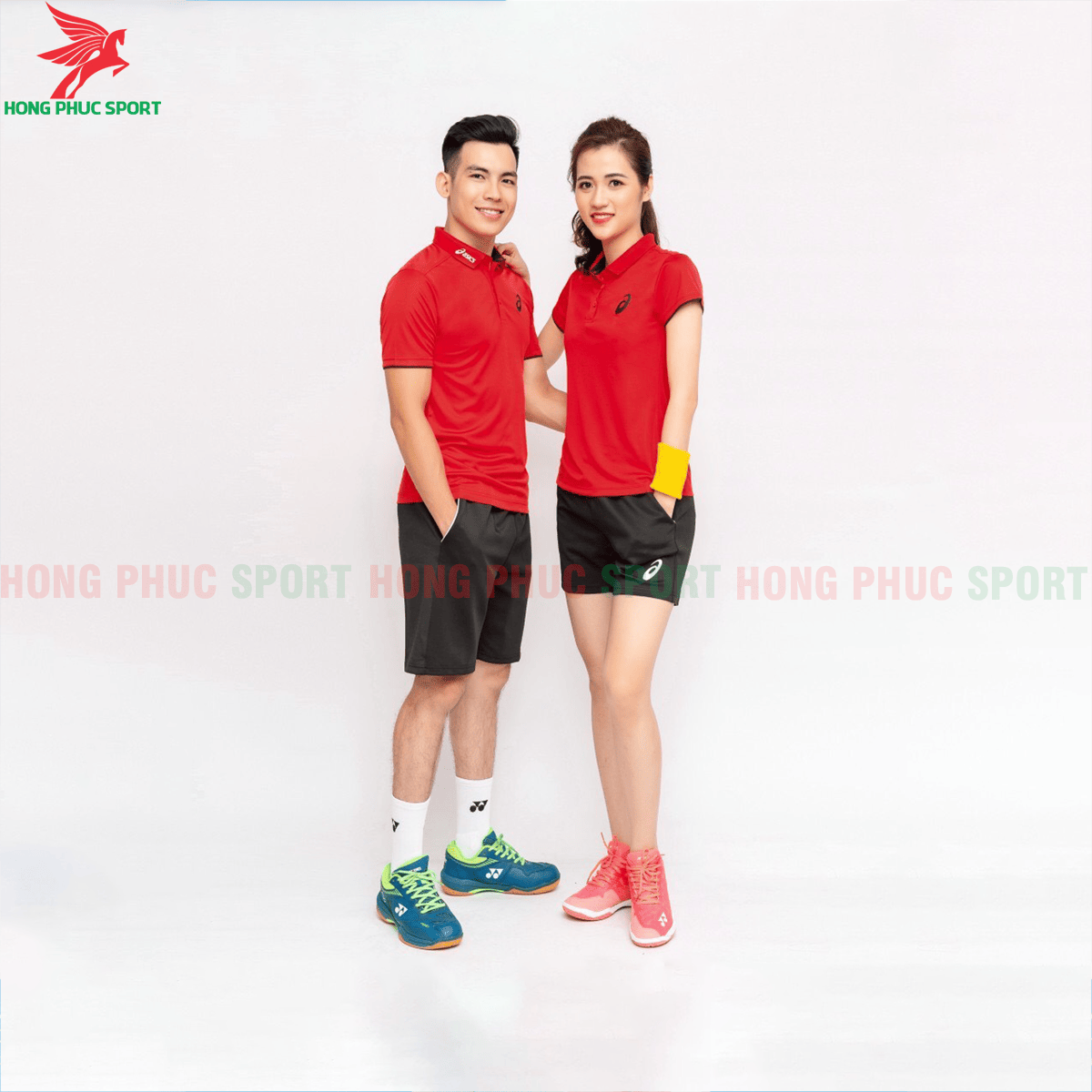 BỘ QUẦN ÁO THI ĐẤU TENNIS ASIC 2020 MÀU ĐỎ