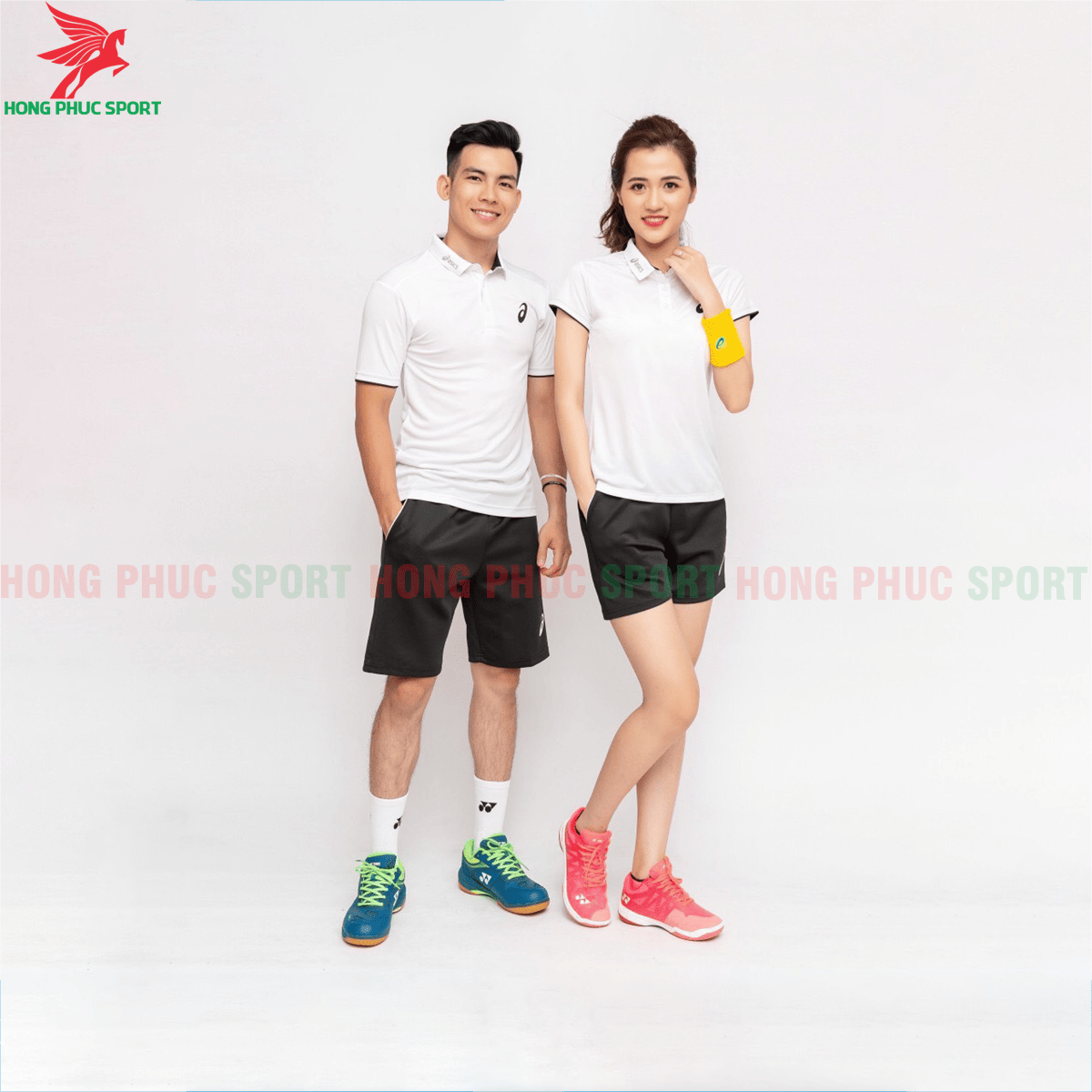 BỘ QUẦN ÁO THI ĐẤU TENNIS ASIC 2020 MÀU TRẮNG