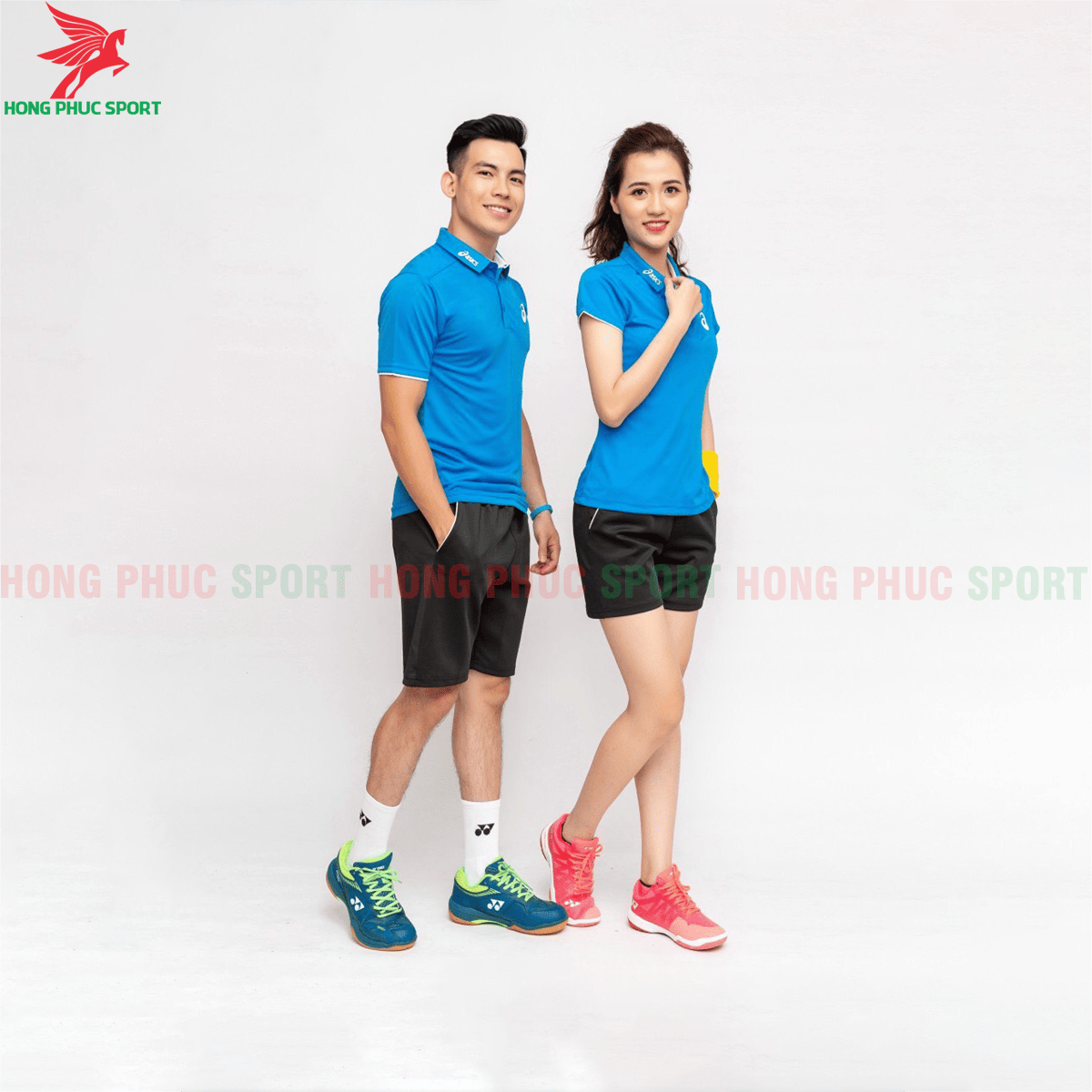 BỘ QUẦN ÁO THI ĐẤU TENNIS ASIC 2020 MÀU XANH DƯƠNG