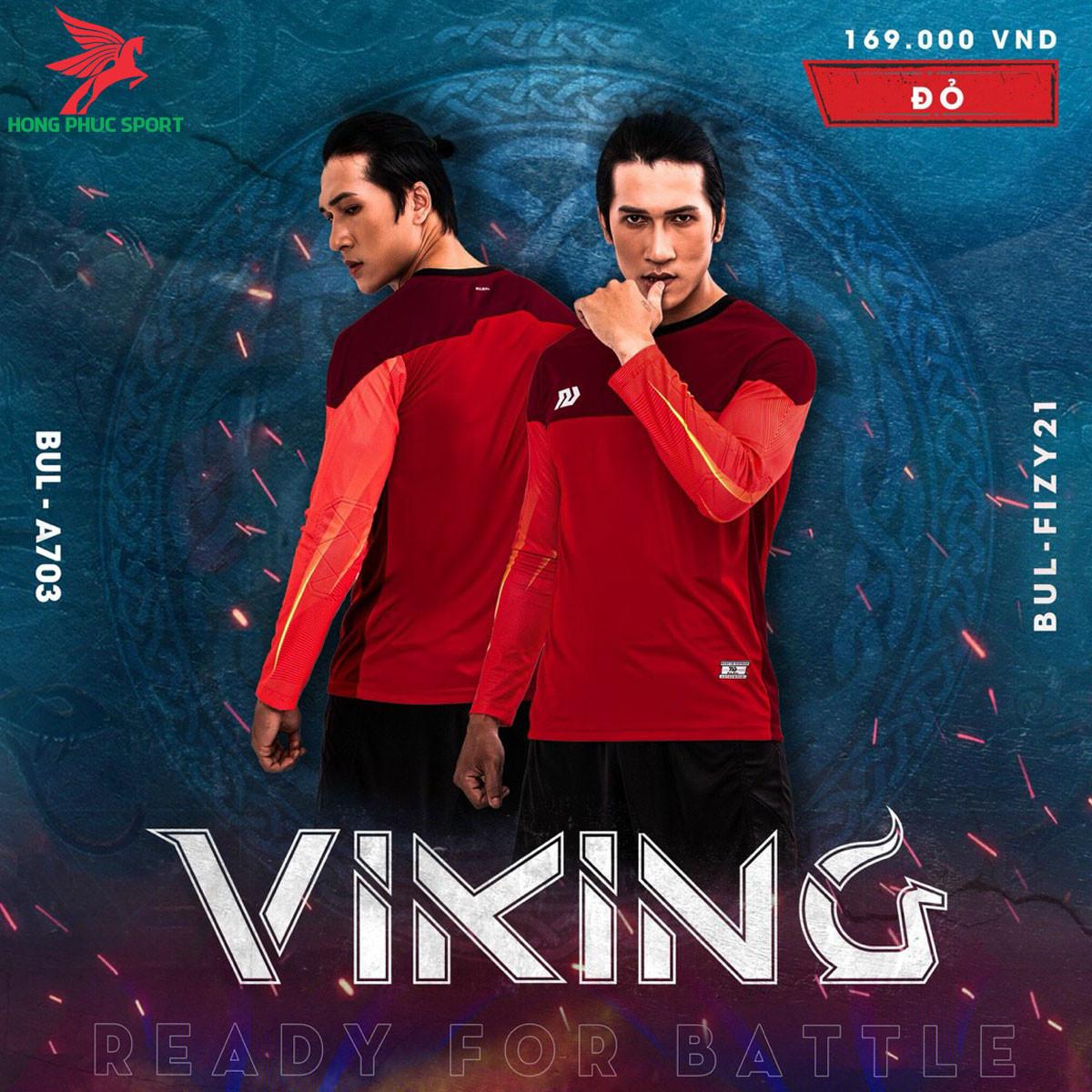 Áo bóng đá thủ môn Bulbal Viking 2021 màu Đỏ