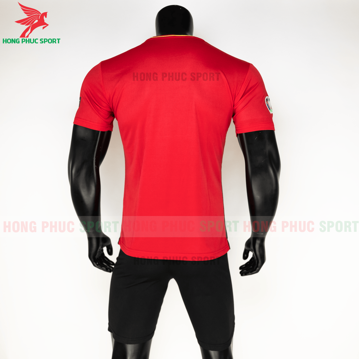 Áo tuyển Bồ Đào Nha 2020 phiên bản Fan hàng dệt (sau)