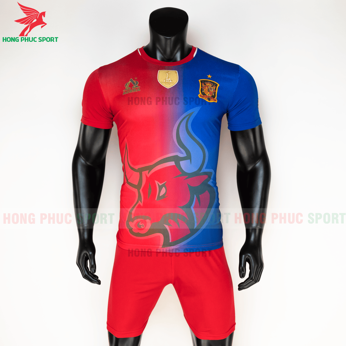 Áo tuyển Tây Ban Nha 2020 phiên bản Fan hàng dệt (trước)