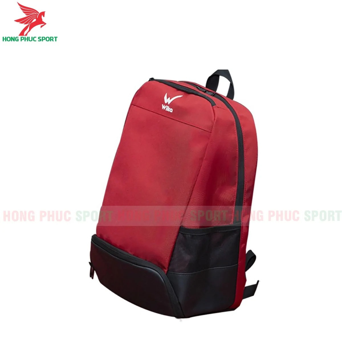 Balo thể thao WIKA Pro 02 đỏ vải dù cao cấp chống thấm nước
