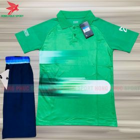 BỘ QUẦN ÁO THỂ THAO POLO LACOSTE MẪU 1 XANH LÁ - DỆT VIỆT NAM