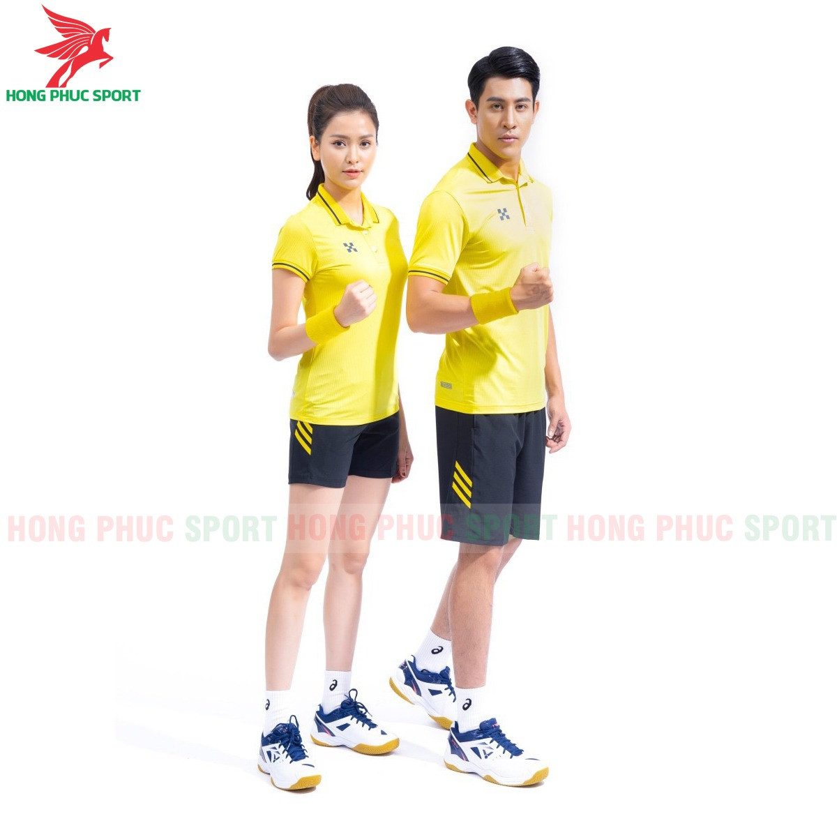 BỘ QUẦN ÁO THỂ THAO HERMOD SHINE MÀU VÀNG - THUN LẠNH DỆT KIM