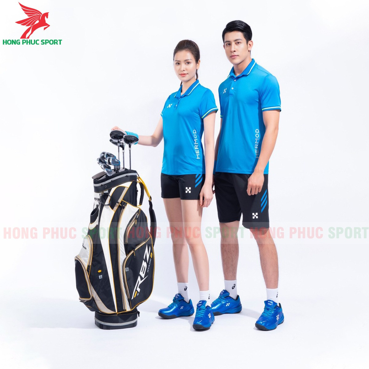 BỘ QUẦN ÁO THỂ THAO HERMOD SHINE MÀU TRẮNG - THUN LẠNH DỆT KIM