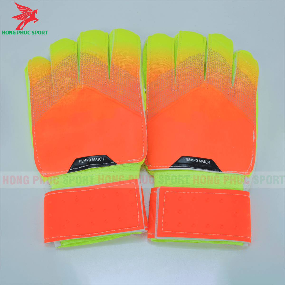 GĂNG TAY THỦ MÔN NIKE TIEMPO CÓ XƯƠNG MẶT FLAT PALM MÀU CAM