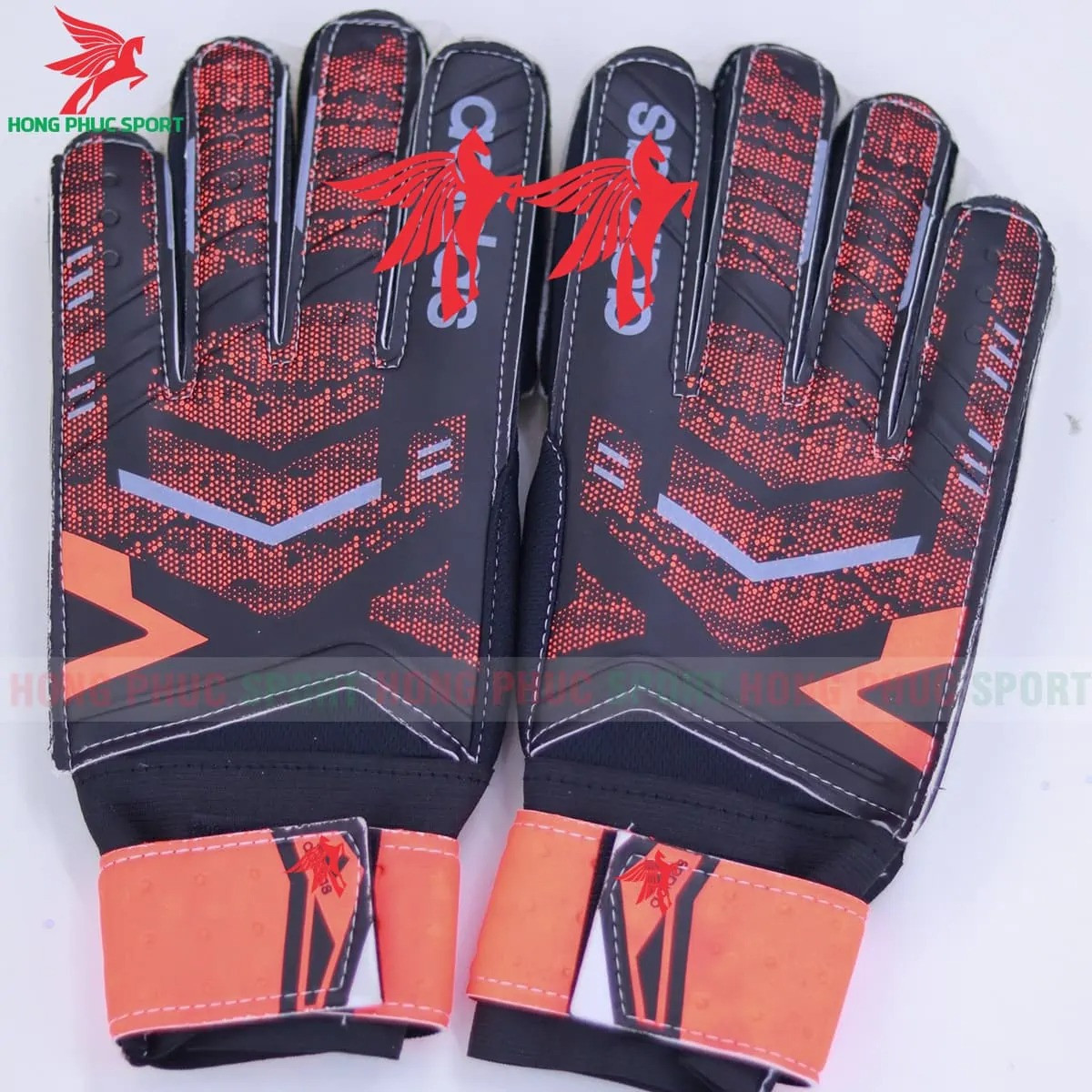 GĂNG TAY THỦ MÔN ADIDAS ARROW ĐỎ ĐEN - KHÔNG XƯƠNG