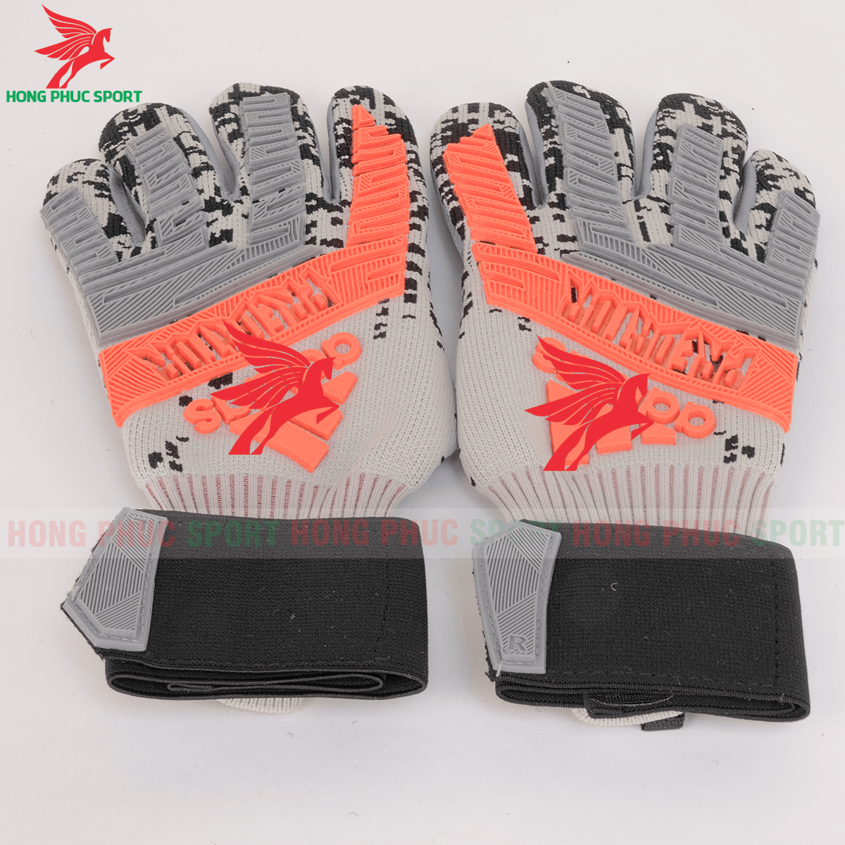 GĂNG TAY THỦ MÔN ADIDAS PREDATOR KHÔNG XƯƠNG MẪU 3 MÀU XÁM - ĐEN