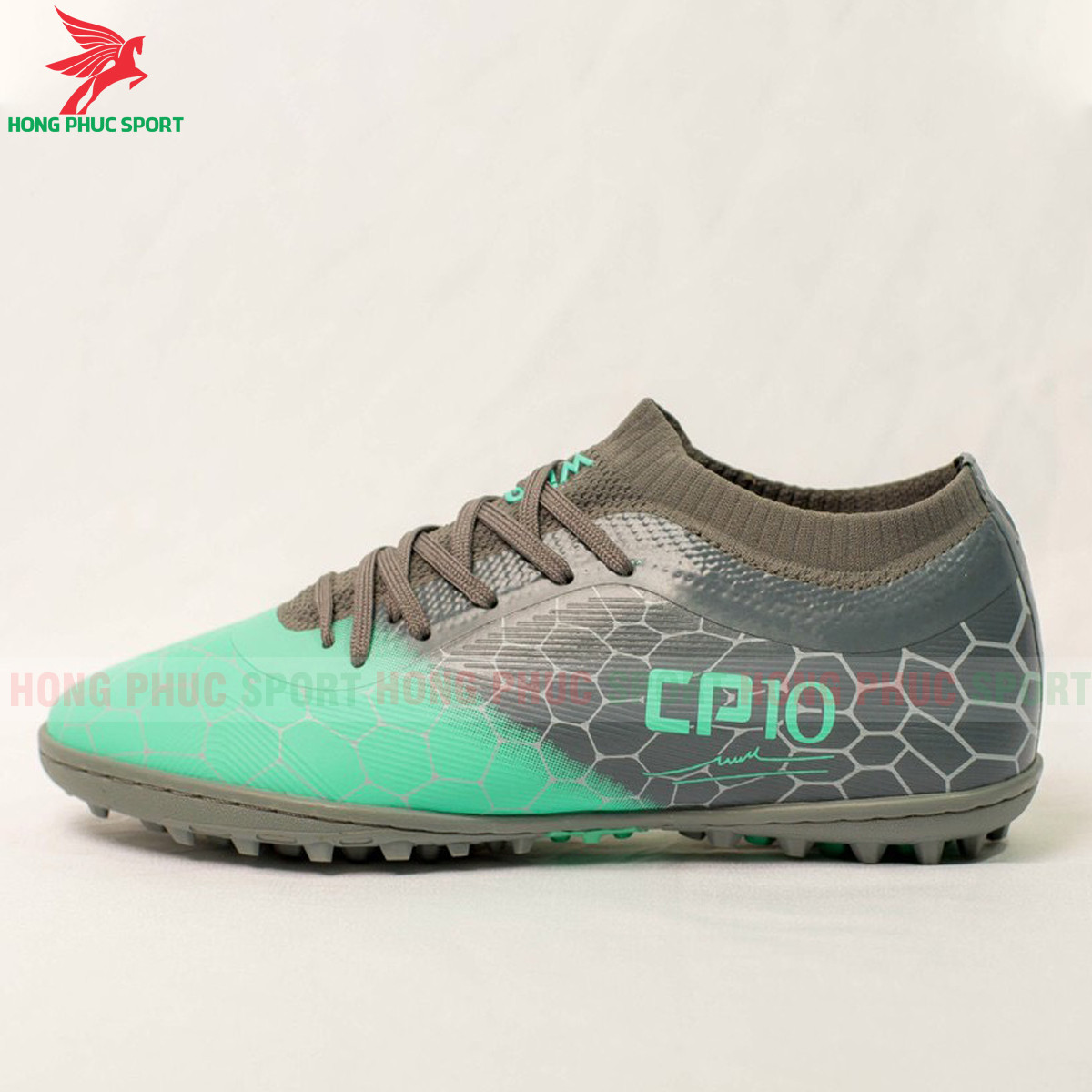 GIÀY ĐÁ BÓNG WIKA CP10 WARRIOR SÂN CỎ NHÂN TẠO MÀU XANH LAM