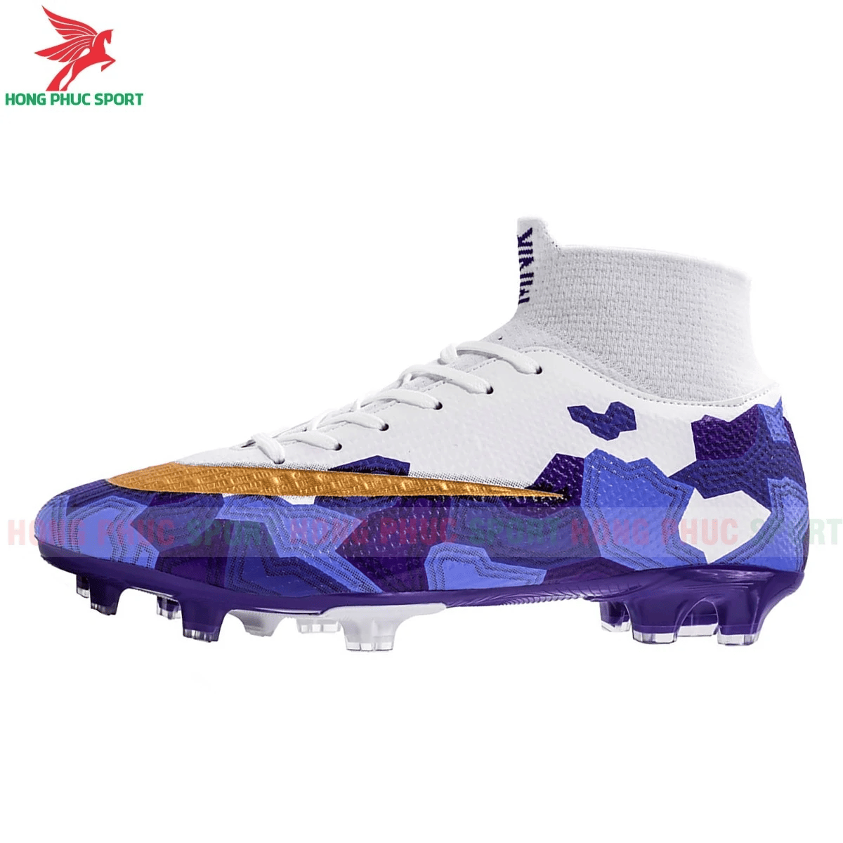 GIÀY ĐÁ BANH MERCURIAL SUPERFLY VII ELITE MBAPPE V2 2020 MÀU XANH DƯƠNG SÂN CỎ TỰ NHIÊN