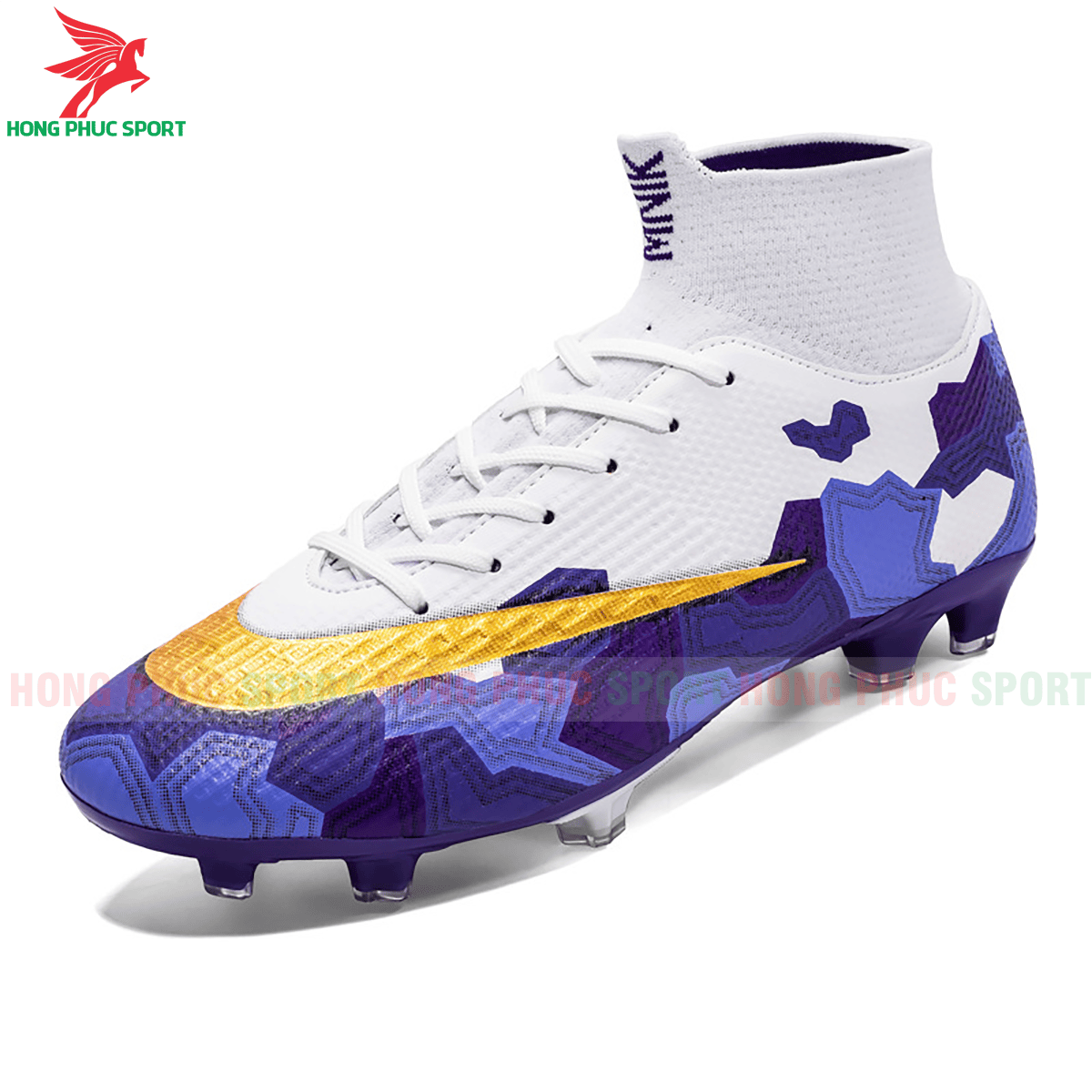 Giày đá banh Superfly VII Mbappe V2 2020 FG mẫu 3 màu xanh dương
