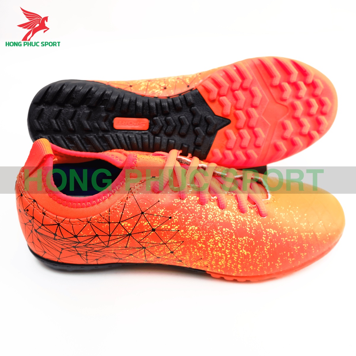 Giày đá banh Hồng Phúc Sport Premium 21.2 màu cam