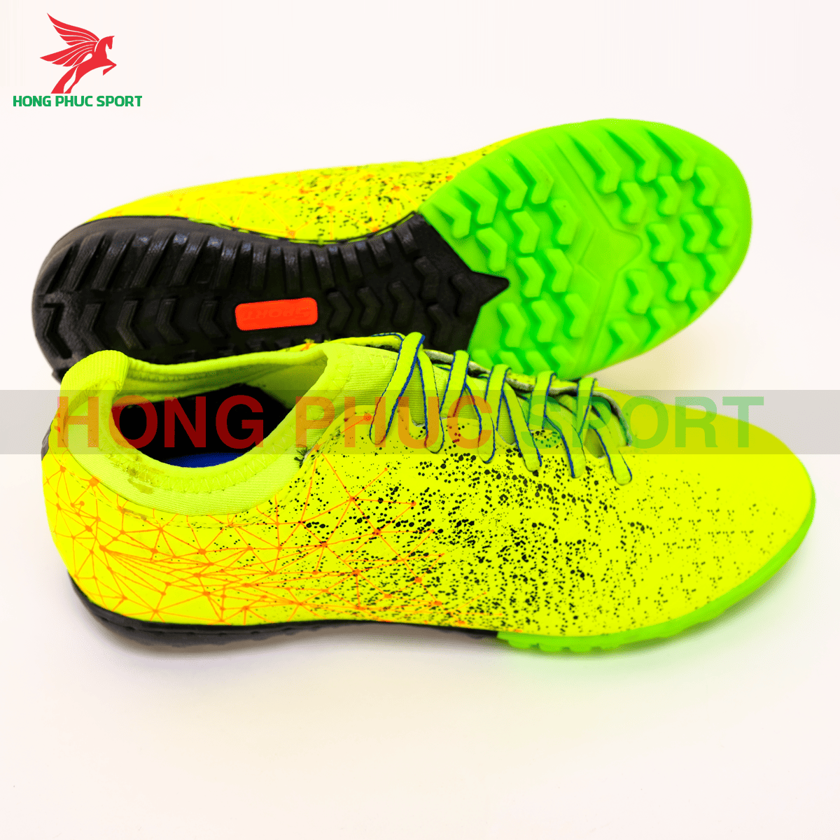 Giày đá banh Hồng Phúc Sport Premium 21.2 màu Xanh chuối