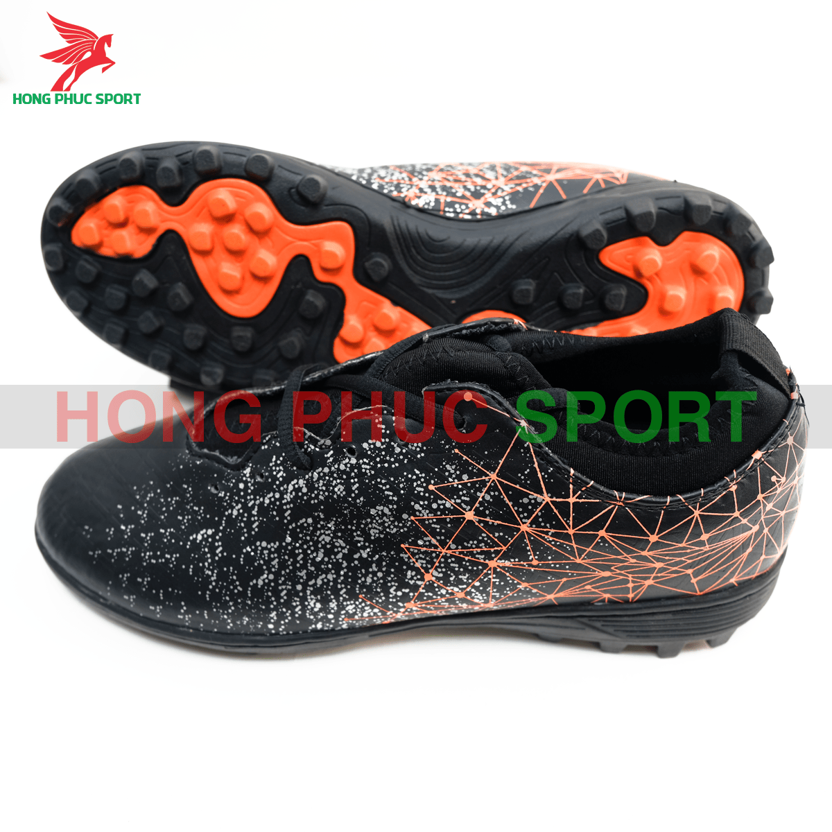 Giày đá banh Hồng Phúc Sport Premium 21.3 màu đen