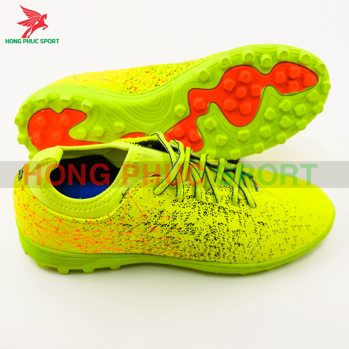Giày đá banh Hồng Phúc Sport Premium 21.3 màu Xanh chuối