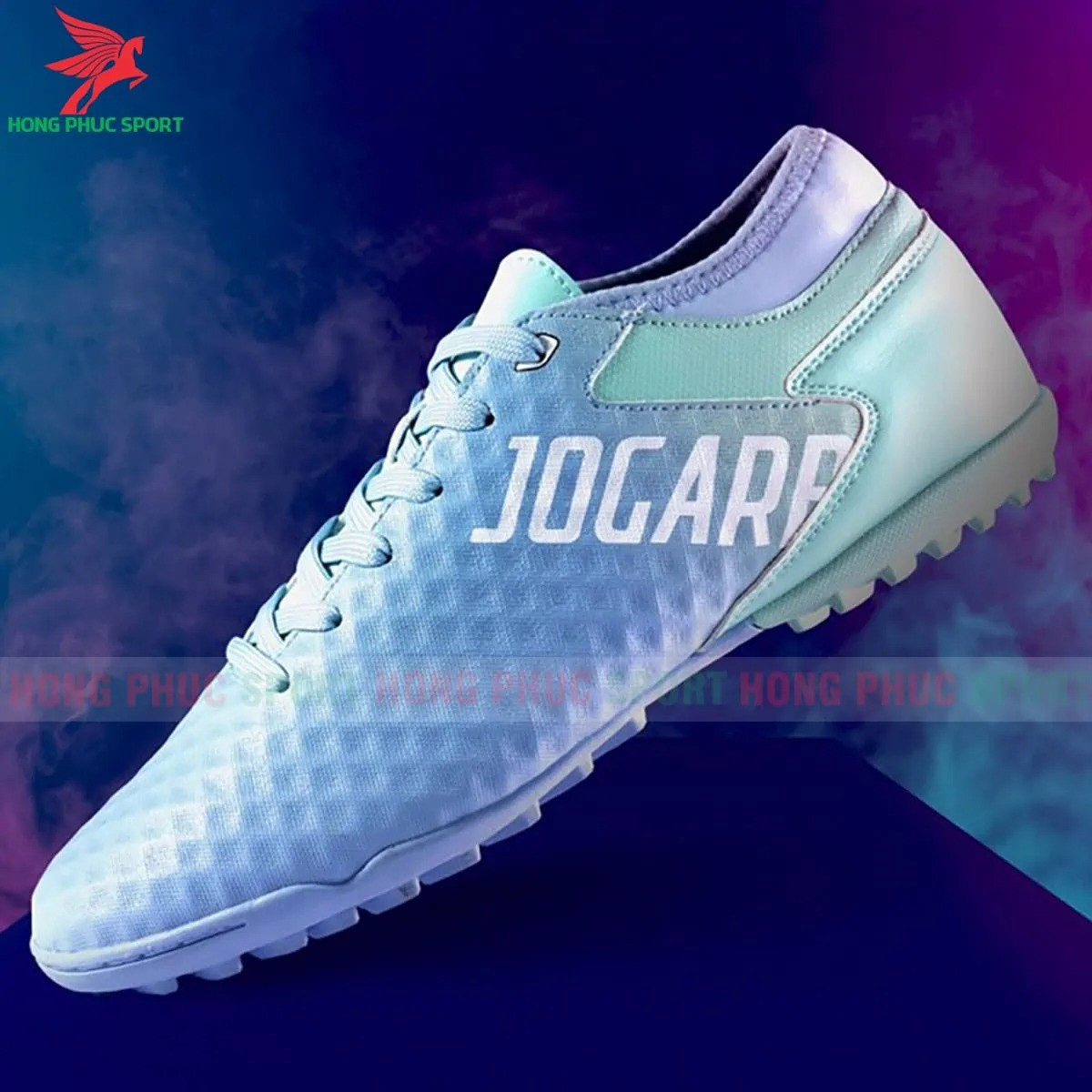 Giày đá bóng Jogarbola Colorlux 2.0 xanh ngọc - Sân cỏ nhân tạo