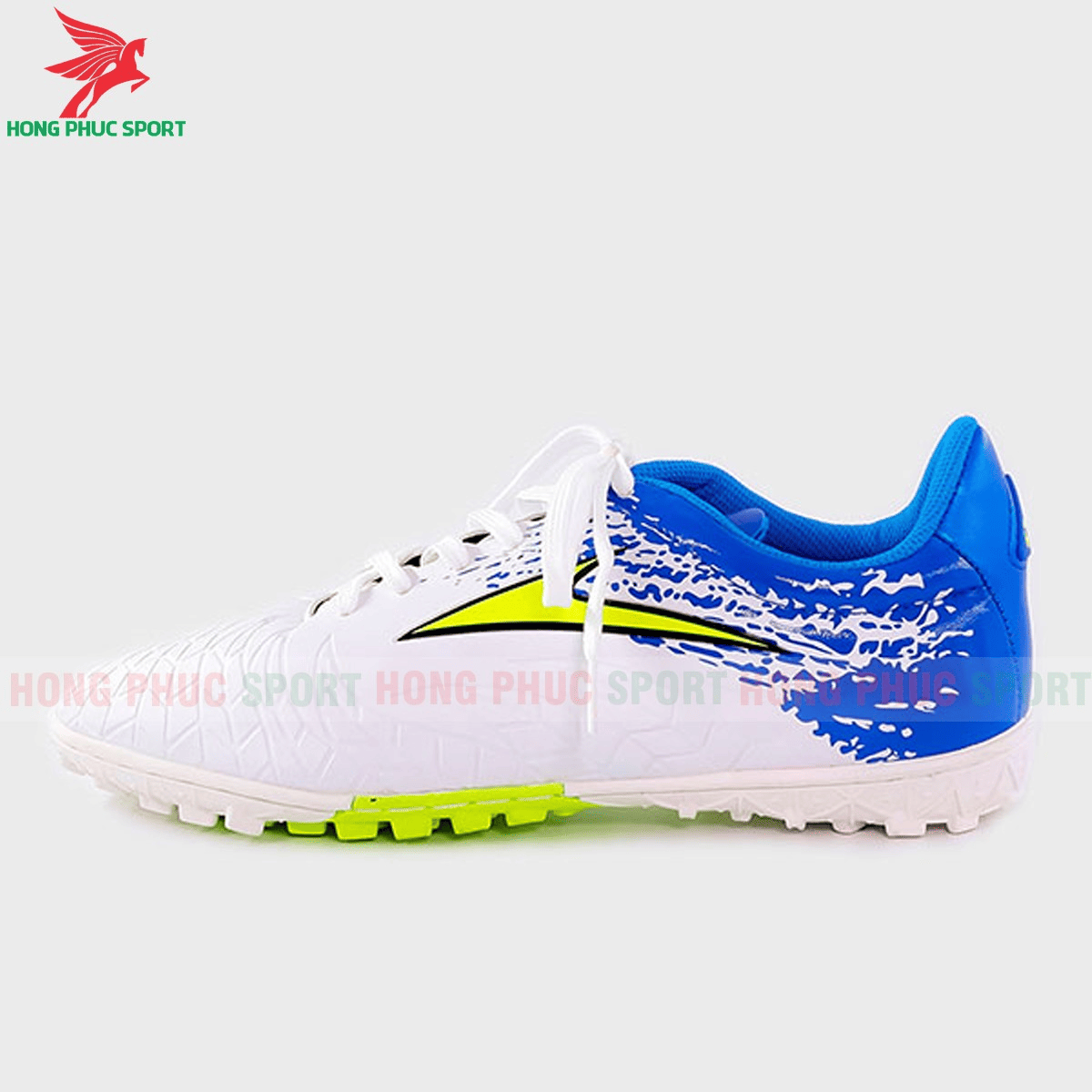 GIÀY THI ĐẤU SÂN CỎ NHÂN TẠO ĐÁ BÓNG MIRA LUX 20.1 TRẮNG PHỐI XANH