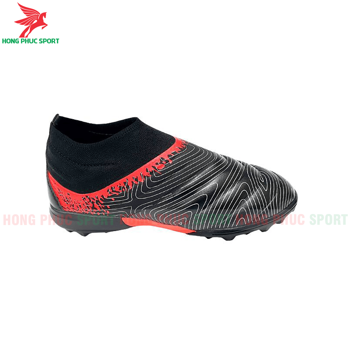 Giày Mira Winner sân cỏ nhân tạo màu đen (phải)