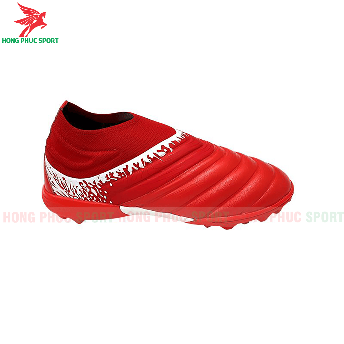 Giày Mira Winner sân cỏ nhân tạo màu đỏ (phải)