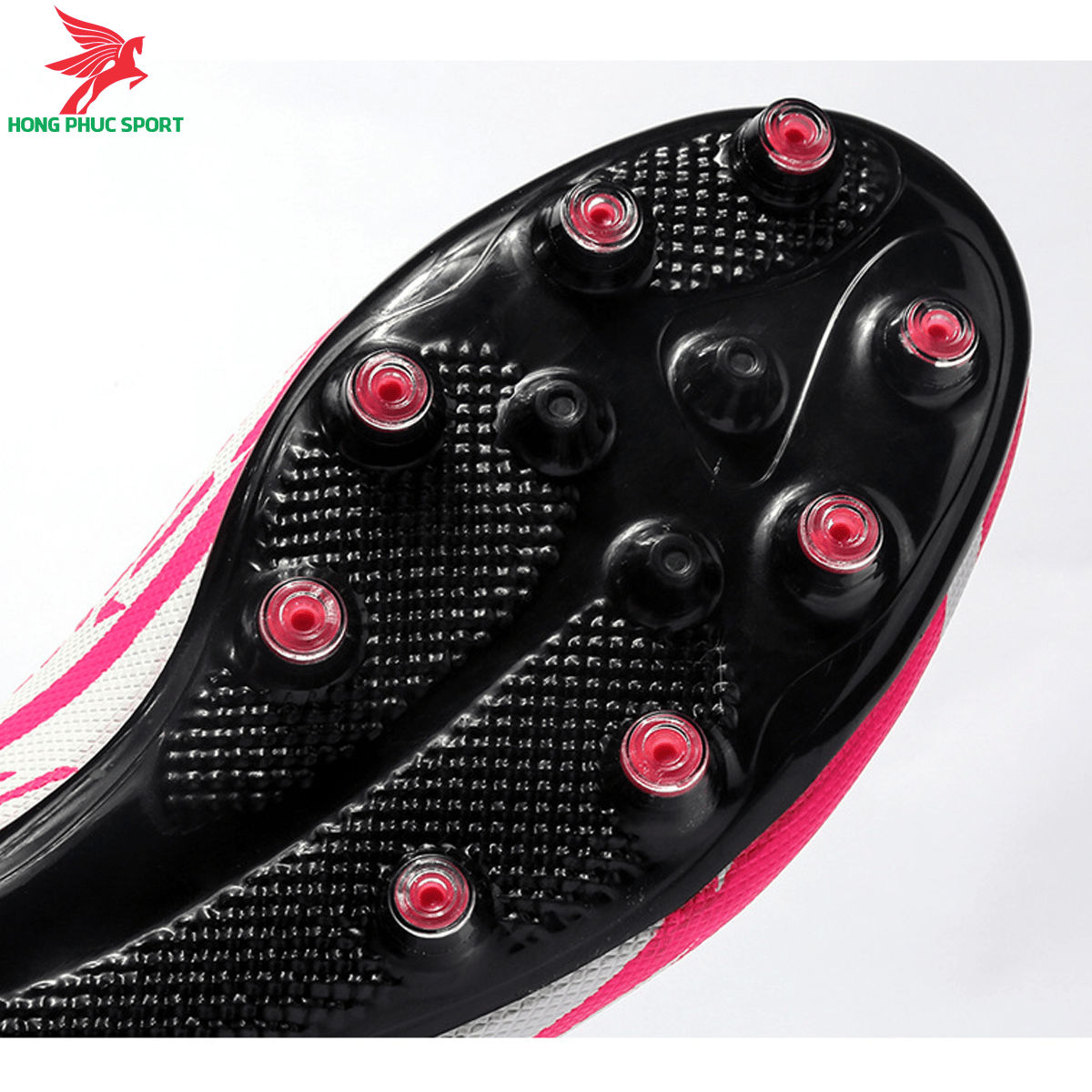 Giày đá banh cố cao Predator 20.3 đế FG màu trắng hồng (2)