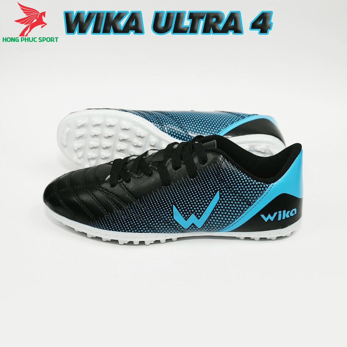 Giày đá banh Wika Ultra 4 đế TF màu xanh dương